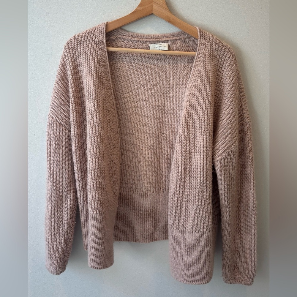 Lucky Brand Women's Knit Cardigan - Soft Pink